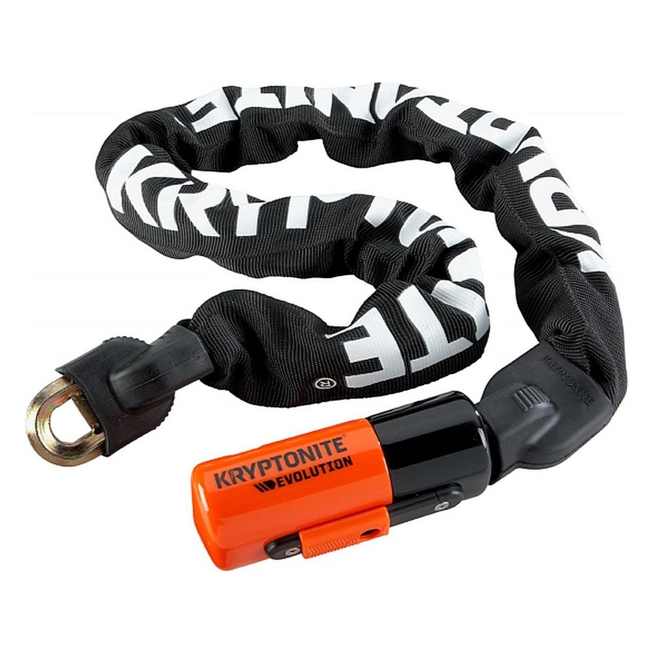 Cadenas de sécurité intégrée Evolution Series 4 - 120 cm, Noir et Orange - 1