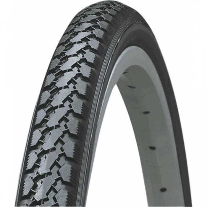 Black Tire 28x1 5/8 (700x35) for Urban Bike - 22 TPI, Ideal for City Roads - 1