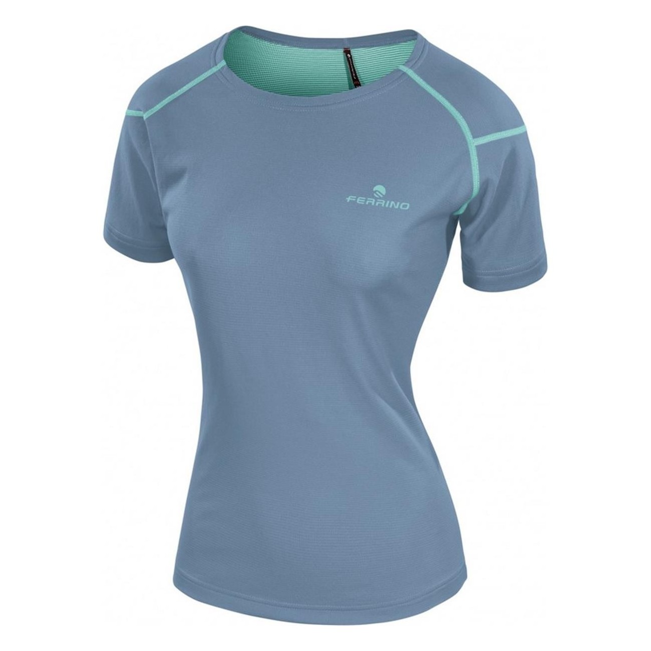 Kasai T-shirt Donna XS Blu Tessuto Riciclato Anti-odore - 1 - T-shirt e Camicie - 8014044991240