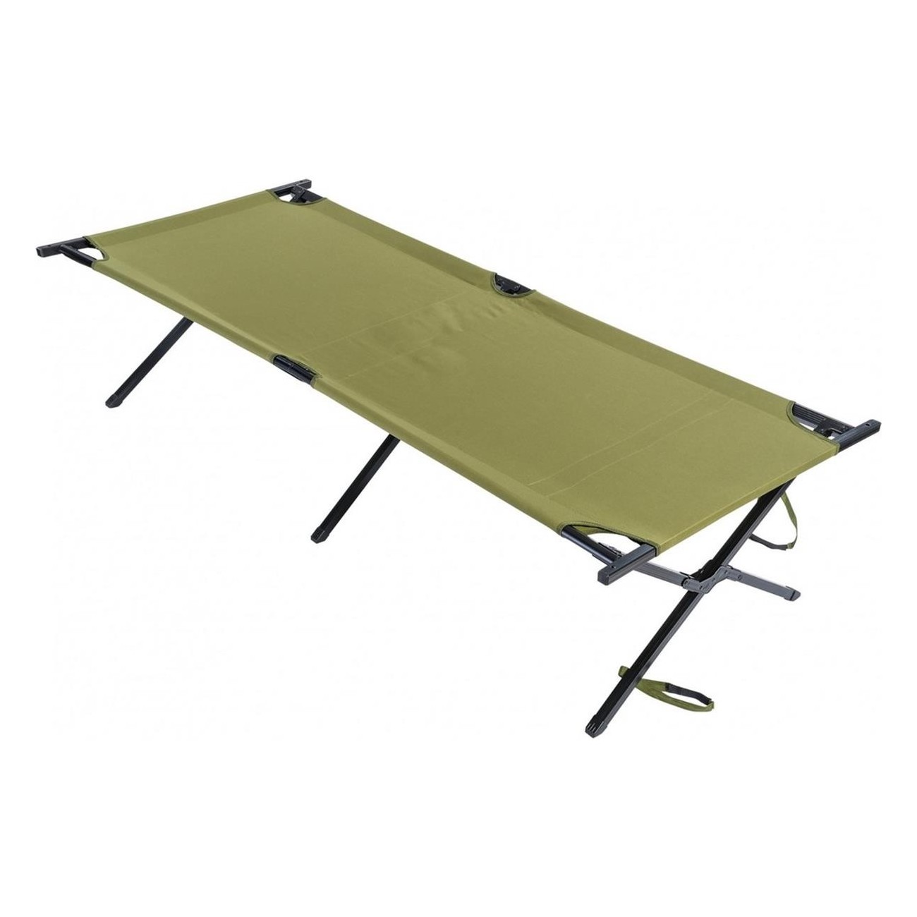 Lit Strong XL Vert pour Camping 210x80x50 cm - 1