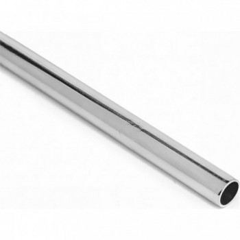 Galvanized Steel Seatpost 22.0x240mm Without Clamp - Durable and Strong - 1