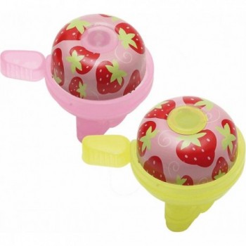 Campanello Junior Happy 40mm MVTEK - Colori Assortiti per Manubrio 22mm - 1 - Campanelli - 8005586810854