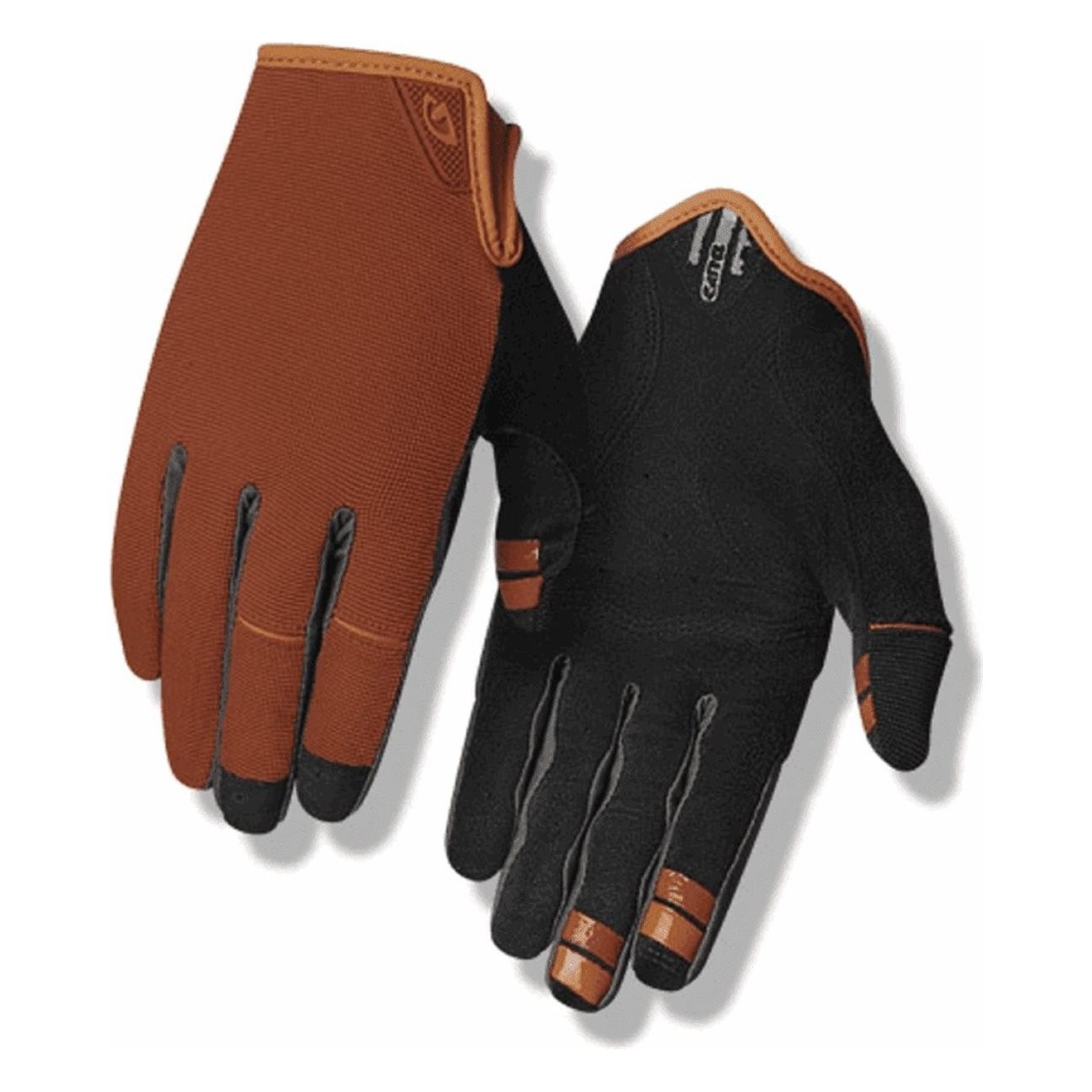 DND Long Summer Cycling Gloves Red/Orange XXL with Touchscreen Technology - 1