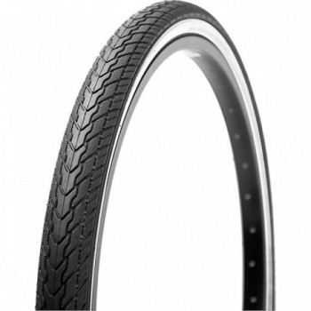 RITECH 26x1 3/8 (37-590) White/Black R210 Tire for City Trekking - 1