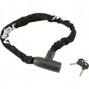 MVTEK 8mm x 900mm Steel Chain Lock with Key - Bike & Scooter Security - 1