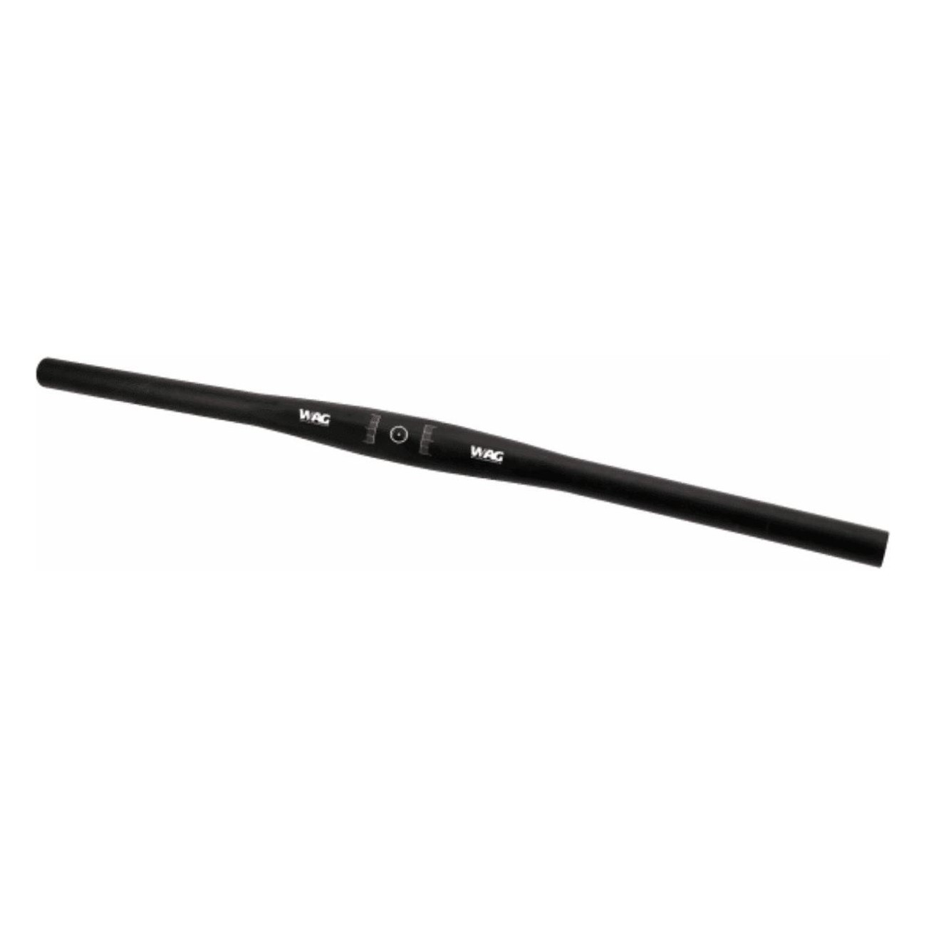 Manillar MTB de Aluminio 6061 T6, Ø 25.4mm x 560mm, Negro, Sin Elevación - 1