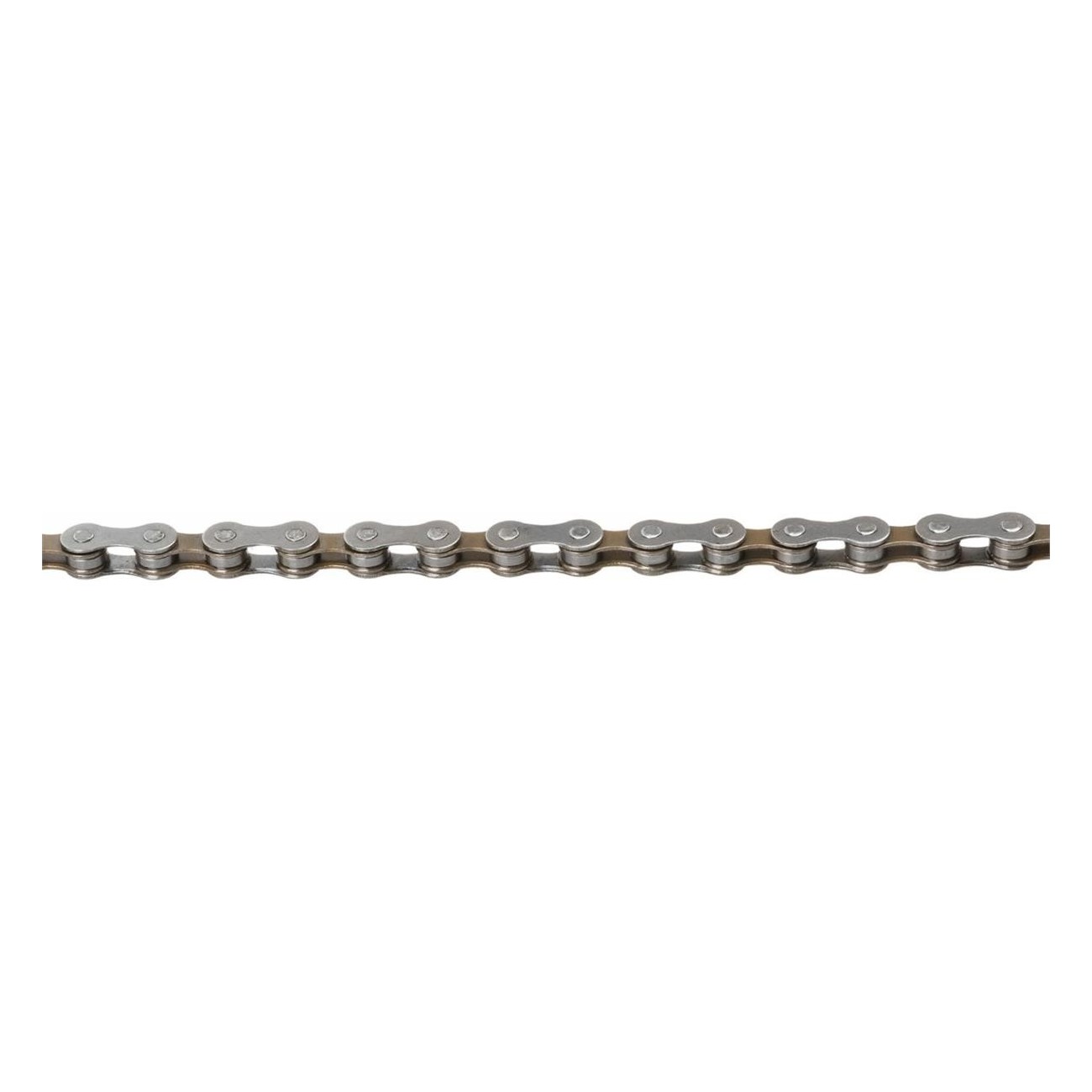 M-WAVE Brown Bike Chain 116 Links for 7/6/5 Speed with Locking Link - 1