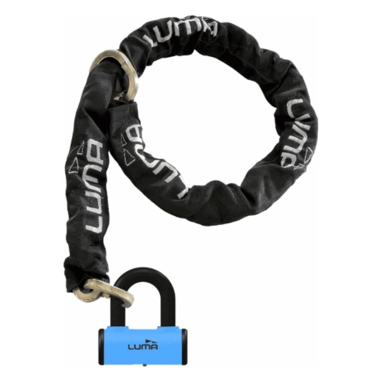 Luma Enduro Procombi 115cm x 10mm Lock Chain with Blue Key - Bike & Moto Security - 1