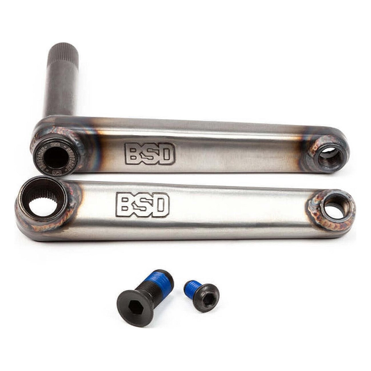 Substance 175mm CrMo Crank Arm Raw Finish for Bike - 1