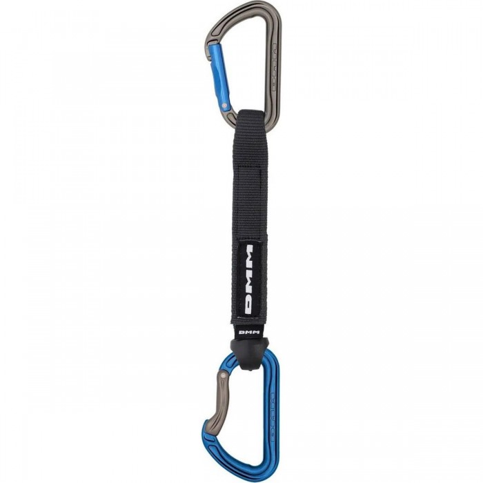 Moschettoni Sportivi Blu 18cm Tech-Table Quickdraw Singolo, 108g - Leggeri e Facili da Usare per Arrampicata - 1 - Rinvii - 5031