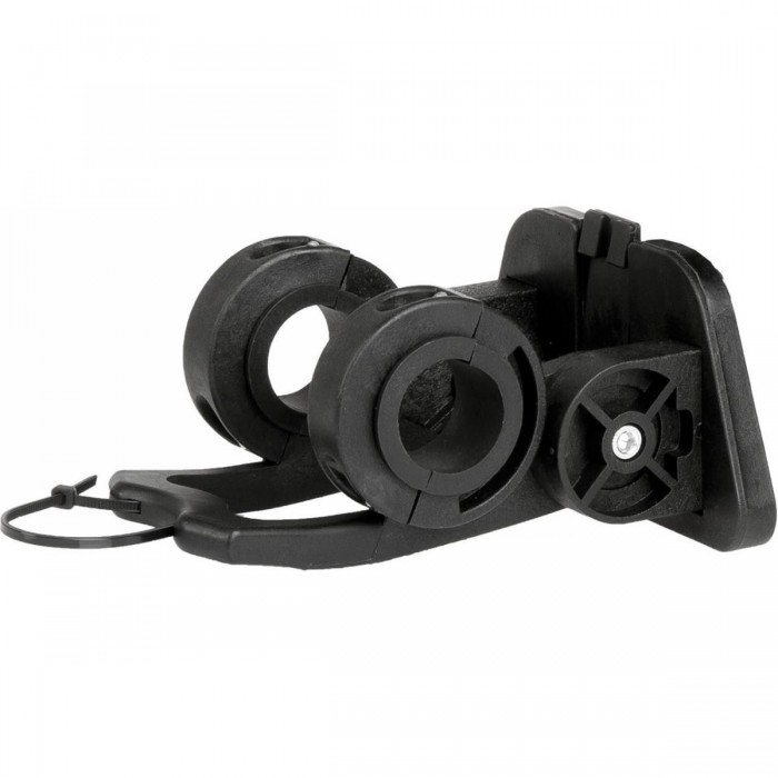 Supporto a Clip Nero per Cestino Manubrio 22,2-31,8 mm Ventura - Ricambio per Bicicletta - 1 - Altro - 0887539001353