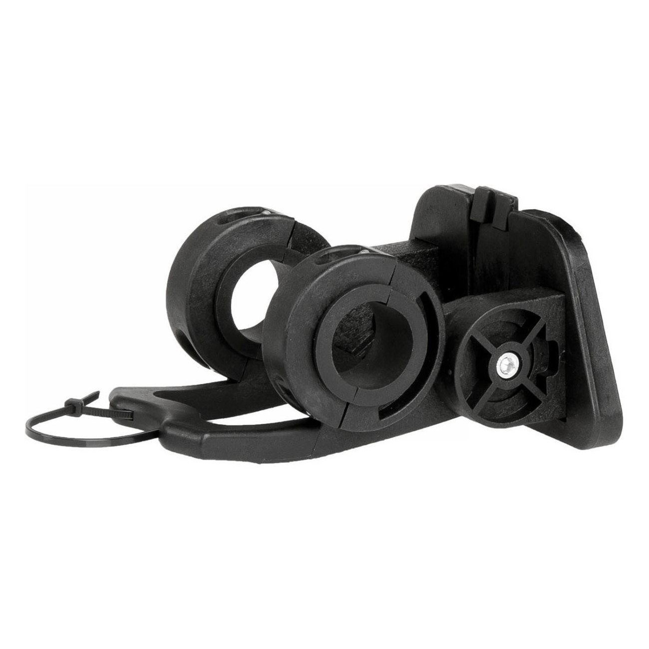 Schwarzer Clip-Halter für Lenkertaschen 22,2-31,8 mm Ventura - Fahrrad Ersatzteil - 1