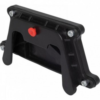 Supporto a Clip Nero per Cestino Manubrio 22,2-31,8 mm Ventura - Ricambio per Bicicletta - 2 - Altro - 0887539001353