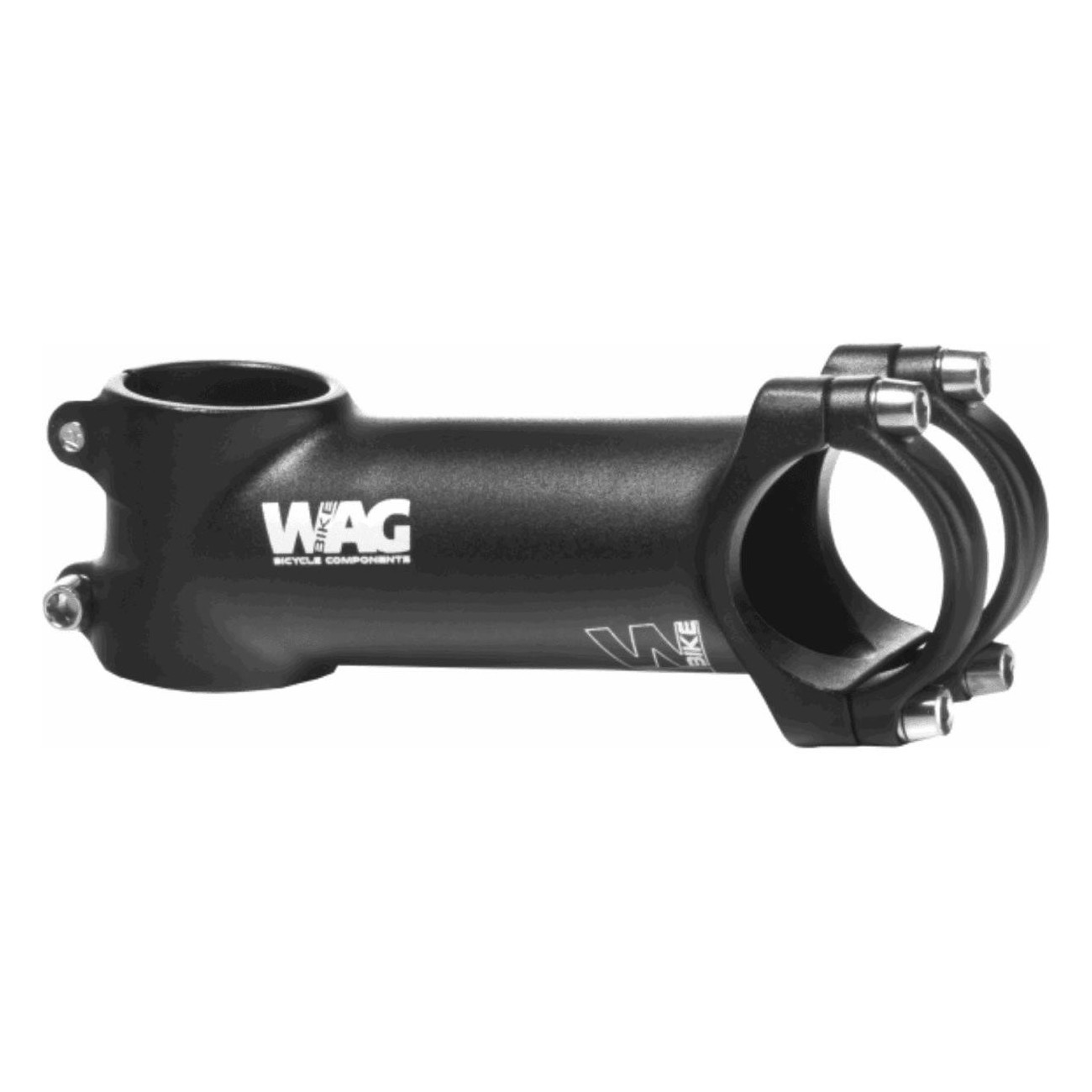 Attache de guidon VTT en Aluminium Noir 110mm Ø31.8mm ±6° - 1