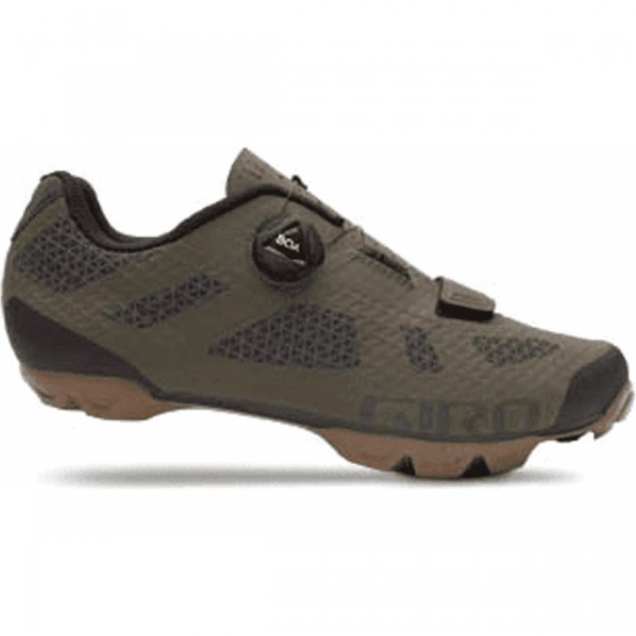 Rincon Shoes Olive Green/Black Size 48 with Carbon Sole and Synchwire Upper - 1