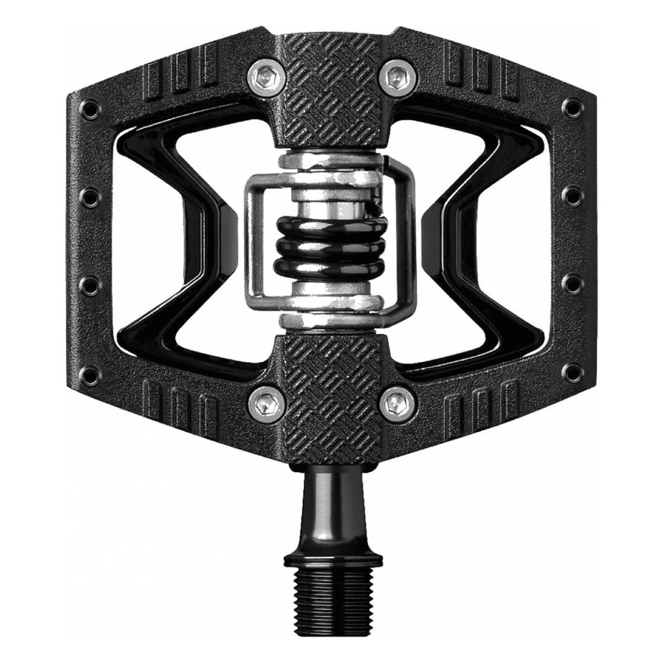 CRANKBROTHERS Double Shot 3 Pedale Schwarz - Dualfunktion für MTB und Stadt - 2