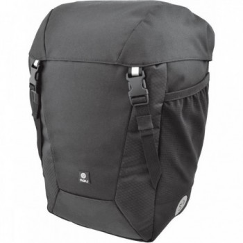 Bolsa Sillín Ciclística Essential Quick Fix L, Negra, 17L - Práctica y Espaciosa - 1