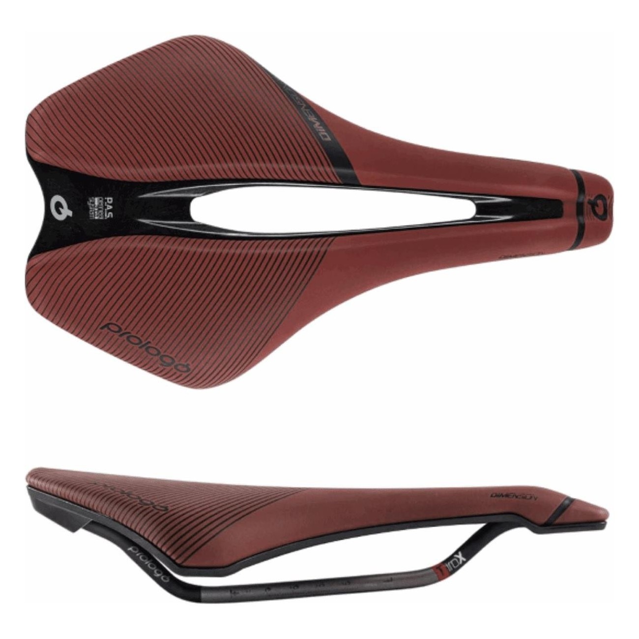 Dimension Unisex TiroX Saddle 143mm Red - Comfort & Performance 245x143mm - 1