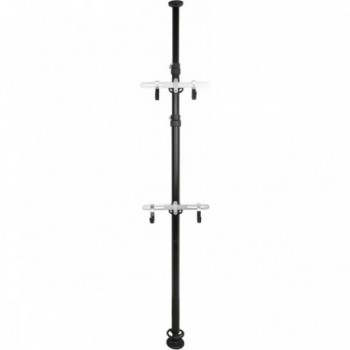 Adjustable Telescopic Bike Rack in Anodized Gold Aluminum for 6 Bikes - 1