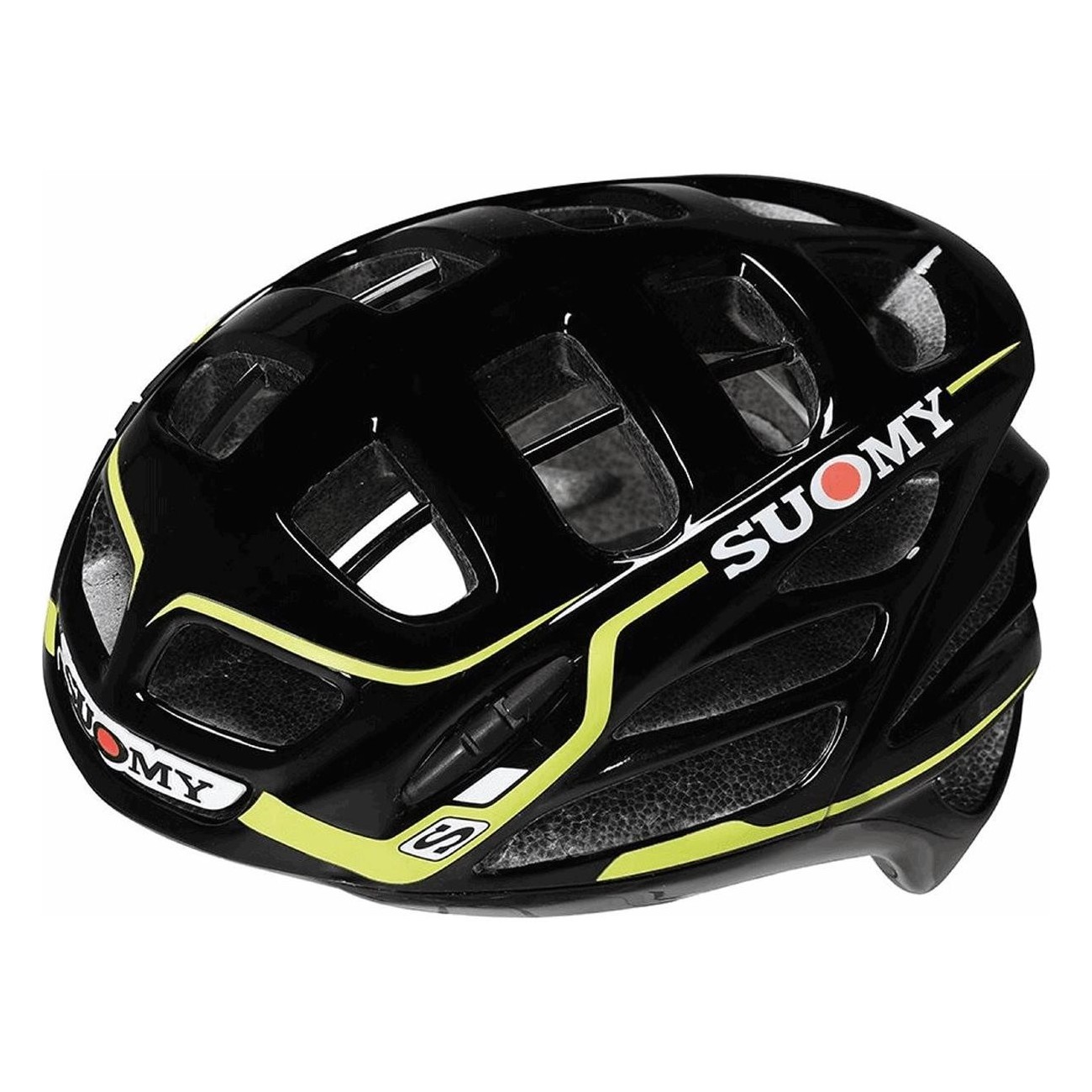 Casco Suomy Gunwind S-Line Negro/Amarillo - Talla L (59-62 cm), 250g - 1