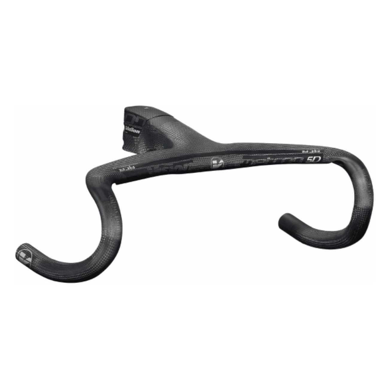 Piega Manubrio Metron 5D ACR 3K Carbonio Nero 130x440mm per Bici da Strada - 1 - Manubri - 4710243908273