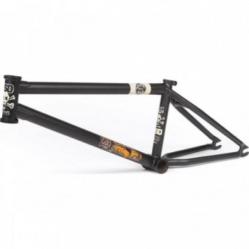 Cadre Grime 20,8' Noir en CrMo 4130 Sanko Japonais pour BMX - 1