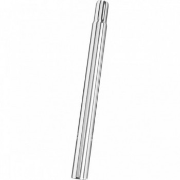 Tige de selle Ergotec en aluminium 26.4mm x 300mm argent - Sans collier - 1