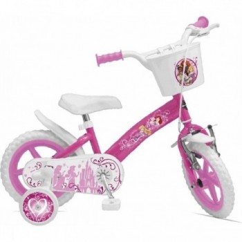 Bicicleta de 12' Princess para Niñas - Diseño Atractivo y Seguro - 1