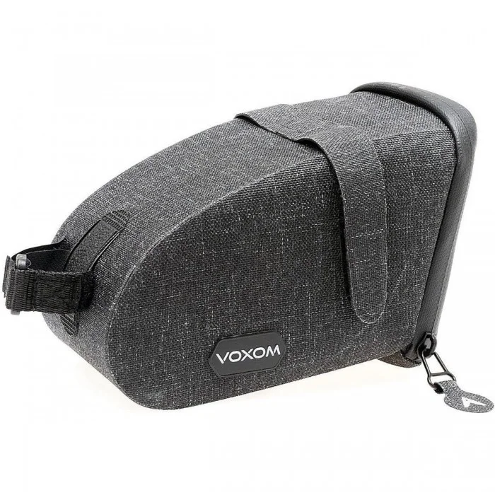 Voxom SAT2 S Saddle Bag in Anthracite Polyester - Compact and Durable (148x44x75mm) - 1