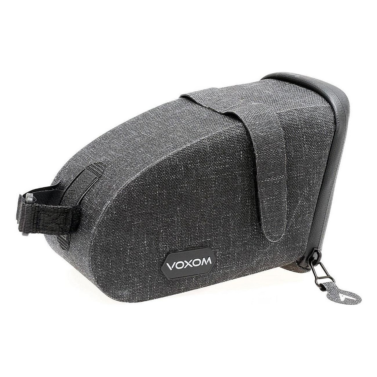 Voxom SAT2 S Saddle Bag in Anthracite Polyester - Compact and Durable (148x44x75mm) - 1