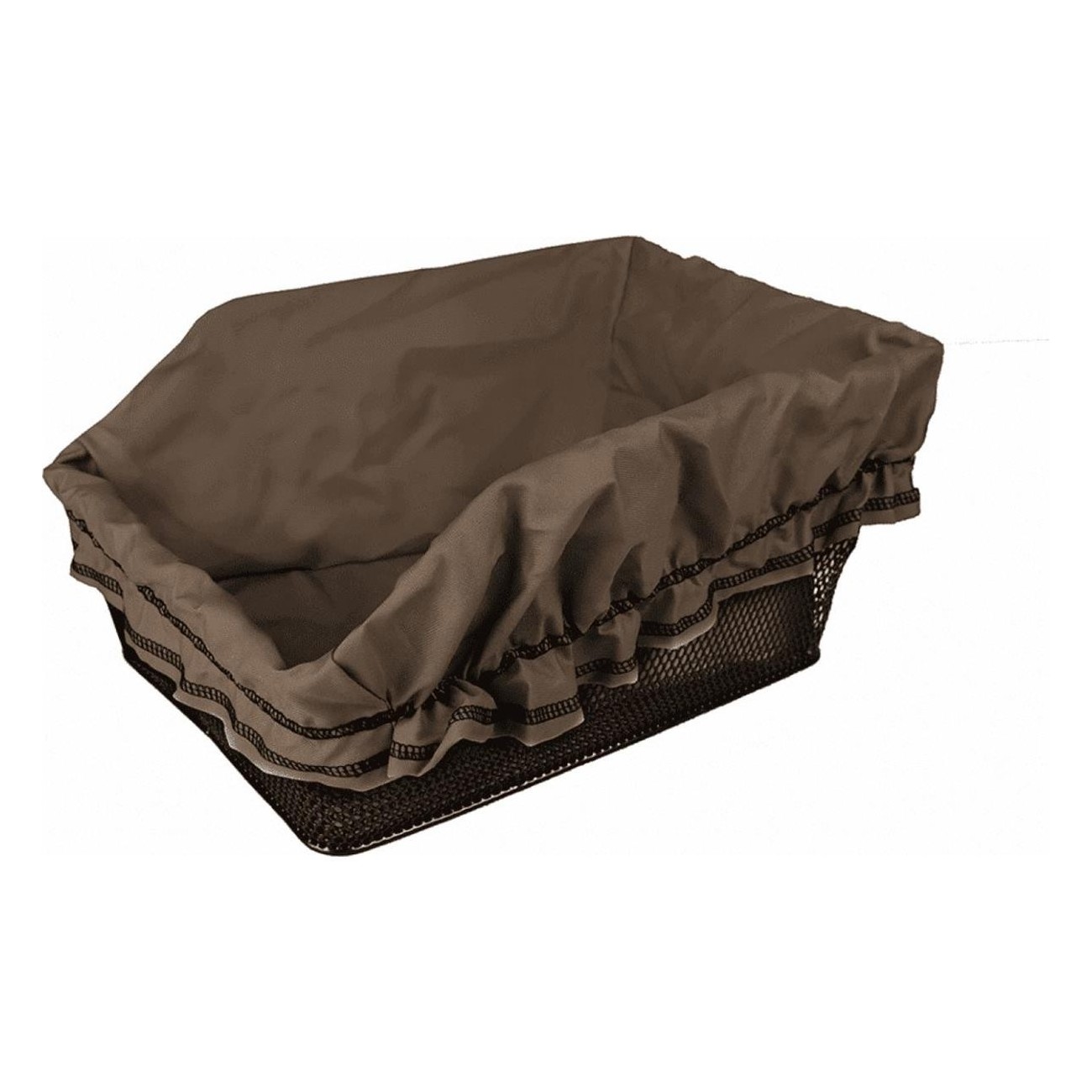 Brown Fabric Rear Basket Cover for IVC415 Basket - 1