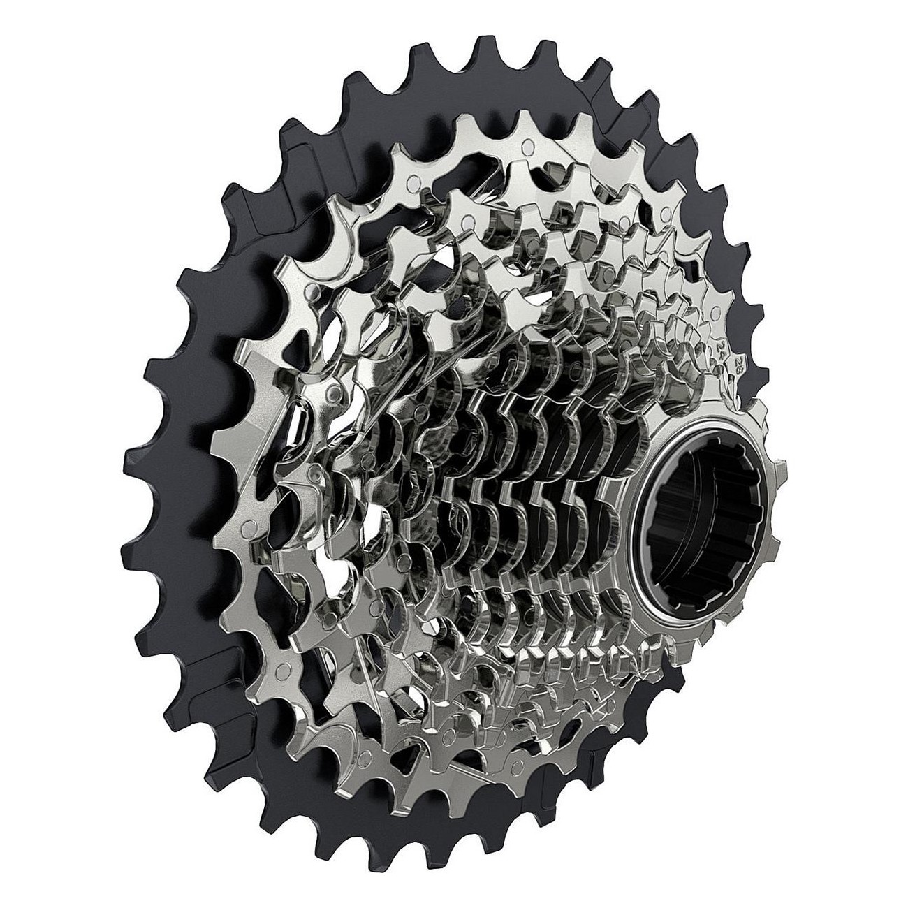 Cassetta SRAM Force XG-1270 12 Velocità 10-33T Argento con Tecnologia X-Range - 3 - Cassette - 0710845865176