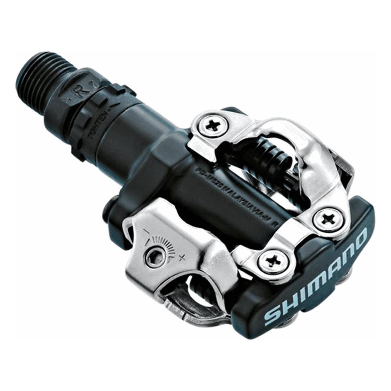 Shimano PD-M520 Black MTB SPD Pedals with SM-SH51 Cleats, 380g - 1