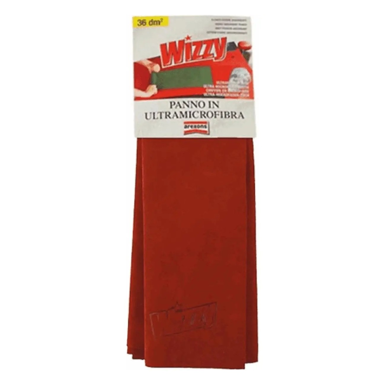 Wizzy Ultramicrofaser Tuch 49x49 cm - 24 dm² für effektive Reinigung - 1