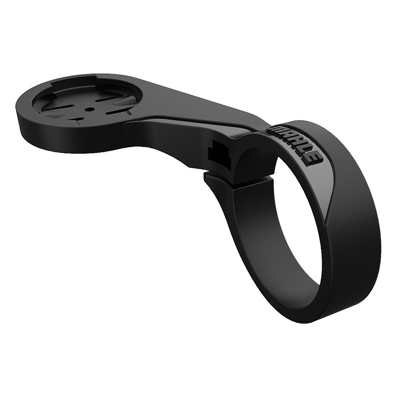 Supporto per Computer da Bicicletta Mahle Elevated Mount Sport, Compatibile con Garmin e Pulsar One, Morsetto 31,8 mm, Colore Ne