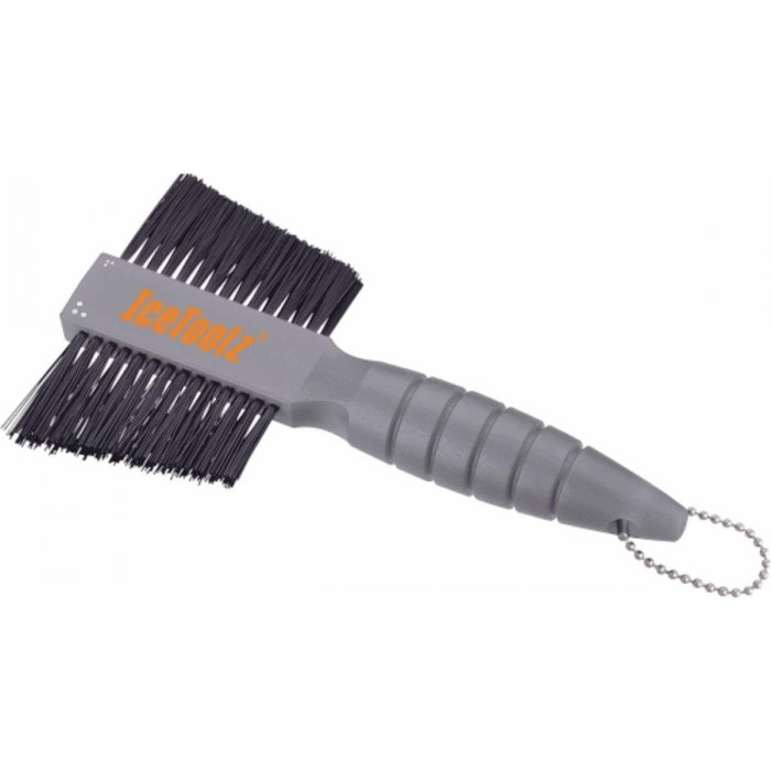 Double Brush with Soft and Hard Bristles for Versatile Cleaning - 1