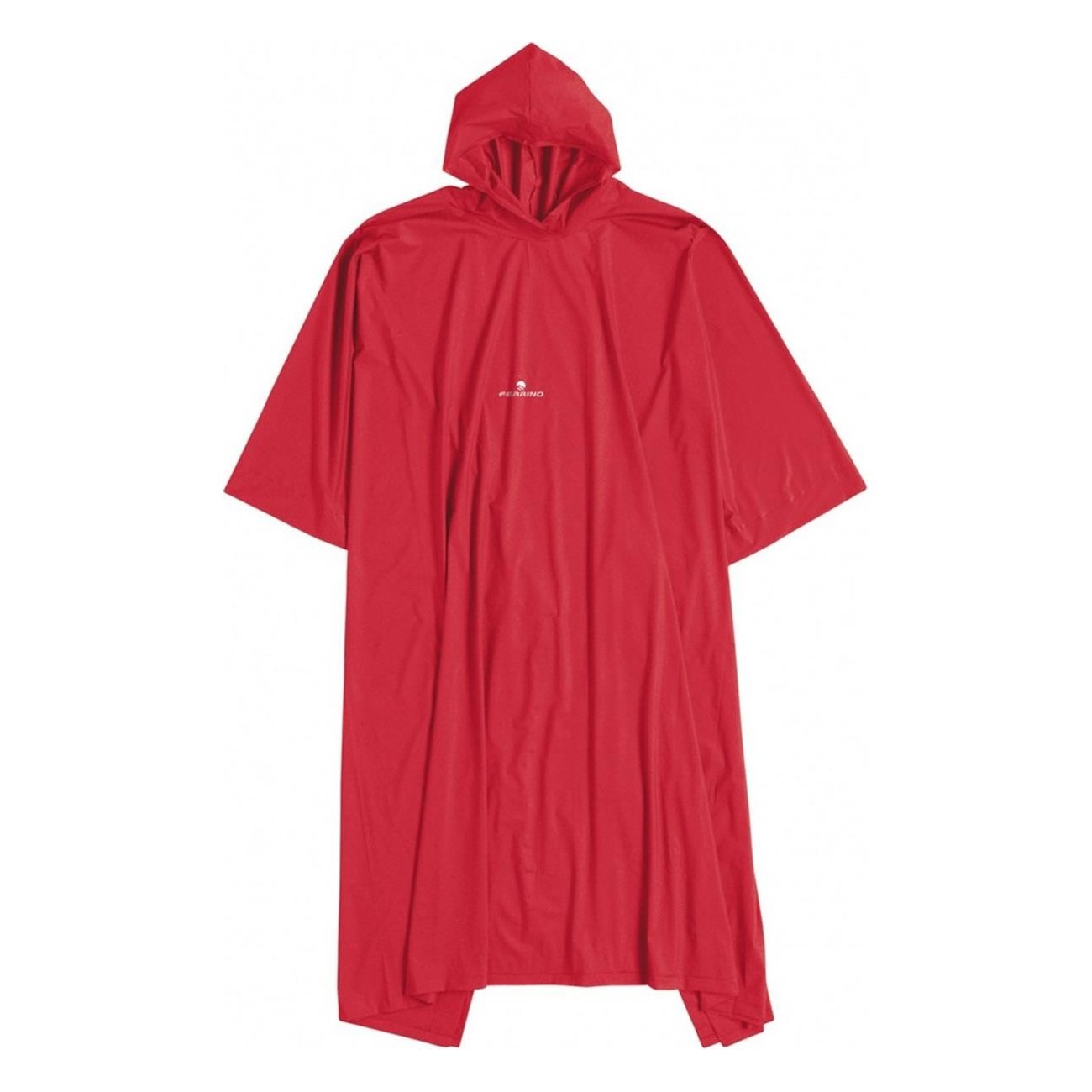 Poncho Junior Rouge Imperméable Taille Unique pour Enfants - 1