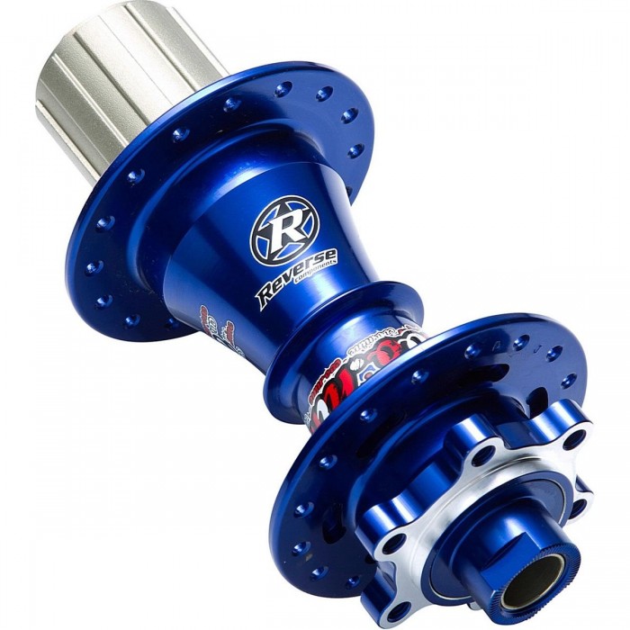 Mozzo Nabe EVO-9 Blu per Freno a Disco HR 32 Fori, Asse 12x150mm, Compatibile Shimano HG - 1 - Mozzo - 4717480156269