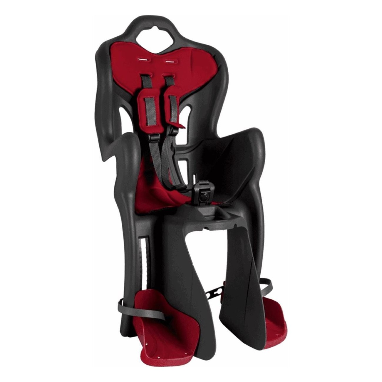 Bellelli B-One Antracite Rear Bike Seat for Kids up to 22 kg, Safe & Comfortable - 1