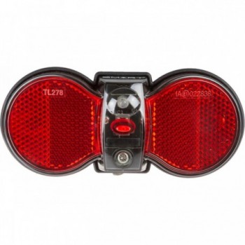 SMART LED Red Trunk Tail Light with AAA Batteries and Built-in Reflector - 1