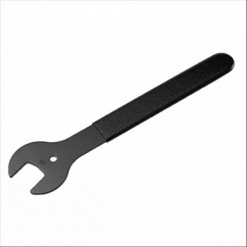 19 mm Hub Cone Wrench with Coated Handle for Bicycles and Vehicles - 1