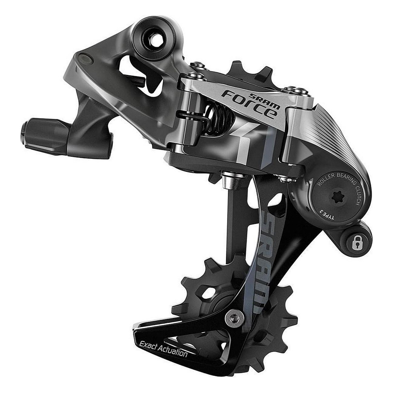 Desviador Trasero SRAM Force1 3.0 Jaula Larga 11 Velocidades, Cambio 1x11 - 1