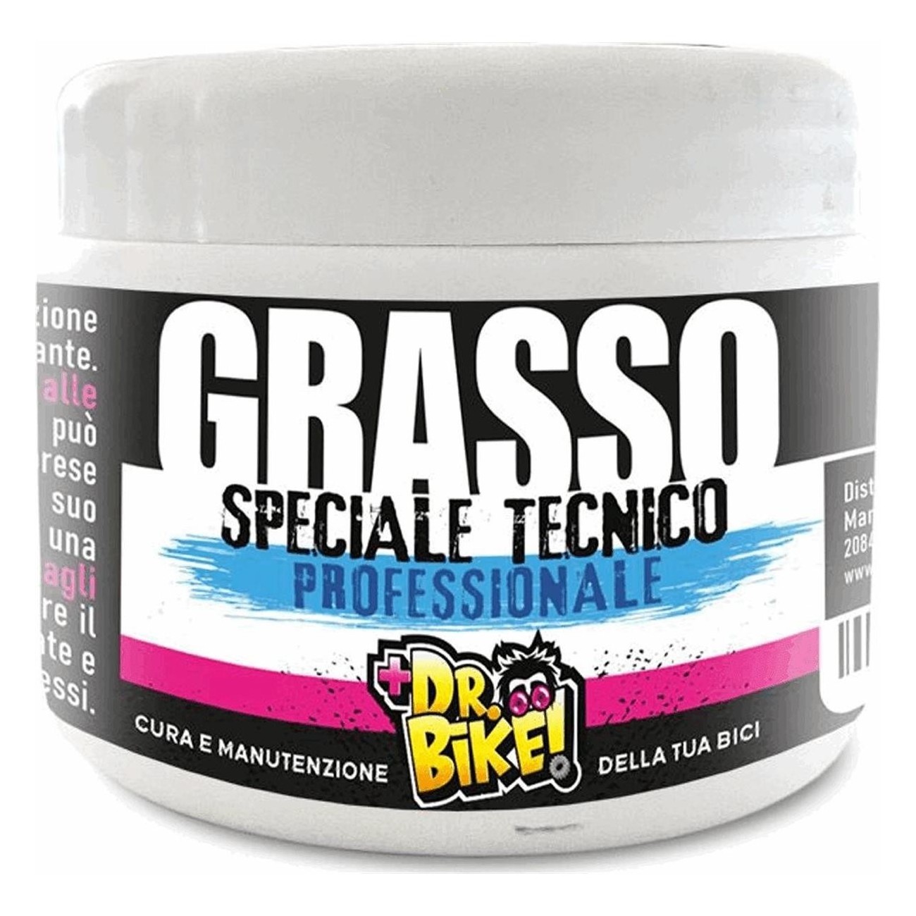 Grasso Bianco Tecnico Dr.bike 500g - Lubrificante per Manutenzione Biciclette - 1 - Grasso - 8005586230416