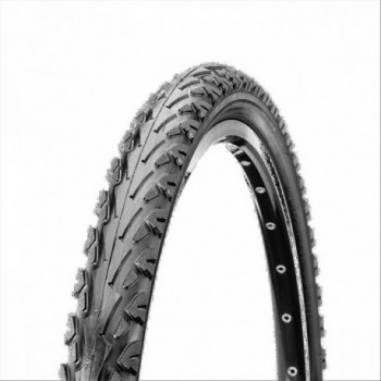 700x42 Black Rigid Tire for City Trekking - Durable and Performance, 742g - 1