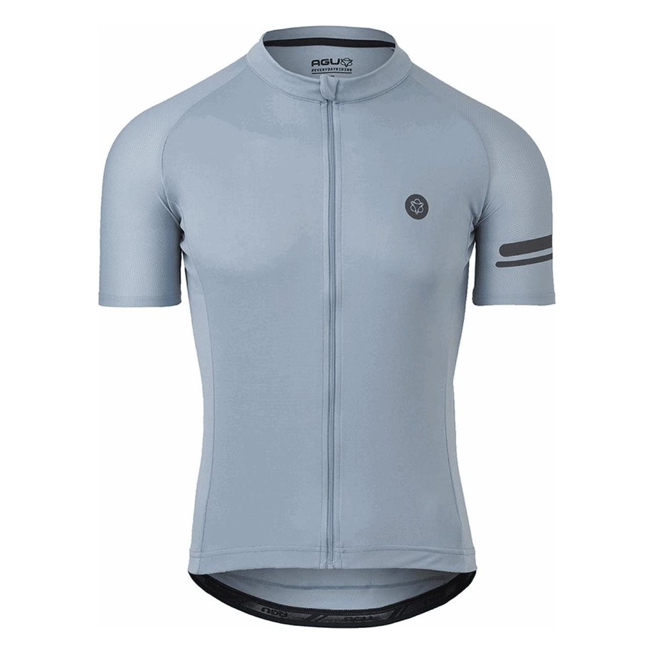 Maglia Uomo Celeste 2XL Traspirante con Maniche Corte e 3 Tasche AGU - 1 - Maglie - 8717565716506