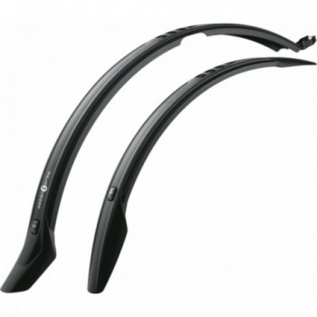 SKS VELO 55 CROSS Mudguards Black for Urban Bikes 26-29 Inches - 1