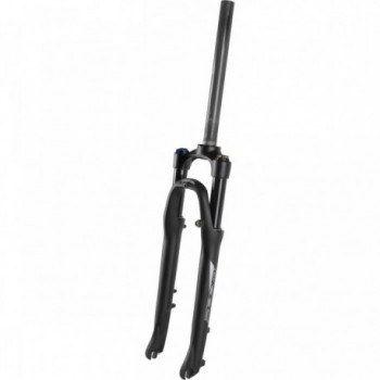 Forcella Sospesa Zoom 187AMS HL/O 28' Nero Opaco per Freno a Disco, Lock-Out Idraulico, Regolabile, Escursione 65 mm - 1 - Force