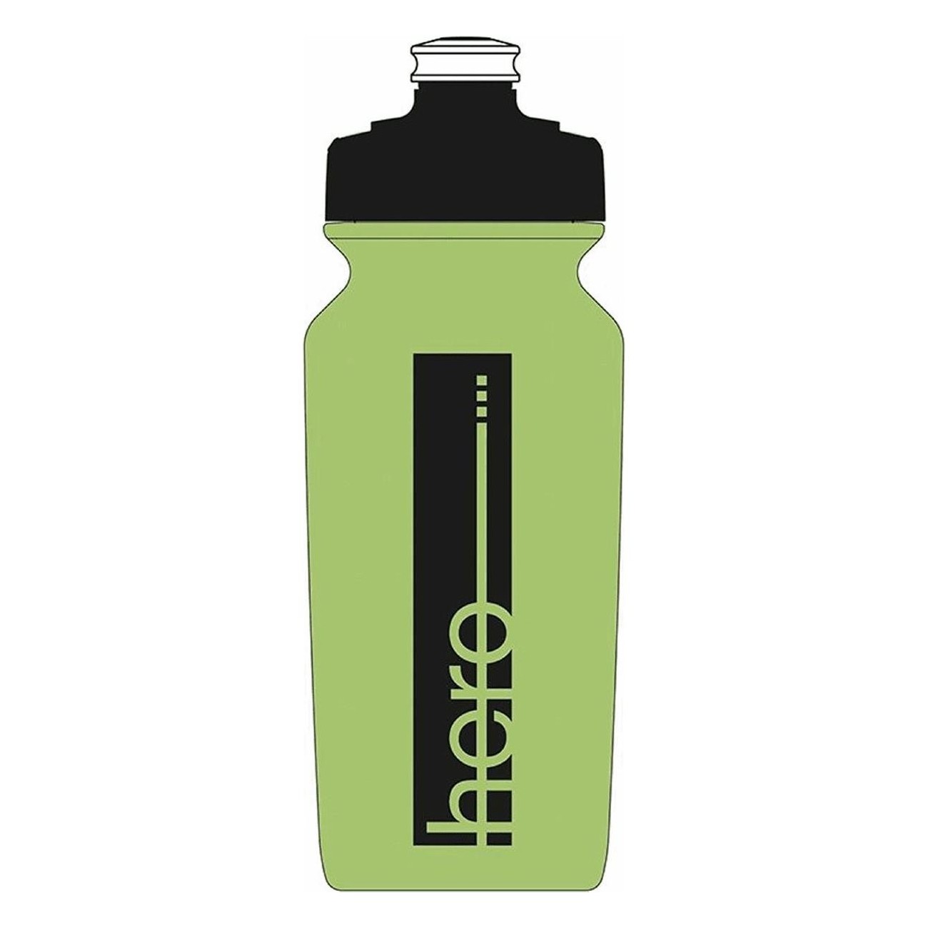 Borraccia MVTEK HERO 500ml Verde con Tappo ULTRA - 1 - Borracce - 8005586228819