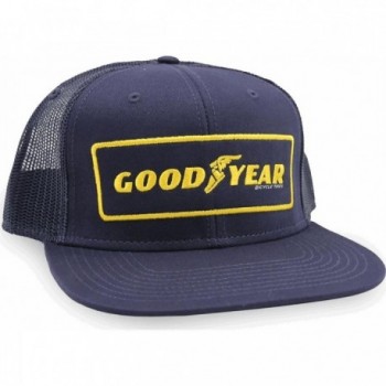 Gorra Flat-Bill Goodyear para Ciclistas - Estilo Moderno para Amantes de la Bici - 1