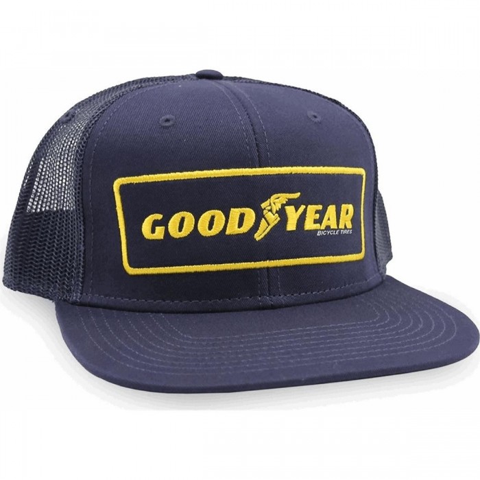 Goodyear Flat-Bill Cap for Cyclists - Modern Design for Bike Lovers - 1